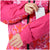 Helly Hansen Fly High 2.0 Ski Suit - Kids' Dragon Fruit Splash Camo AOP