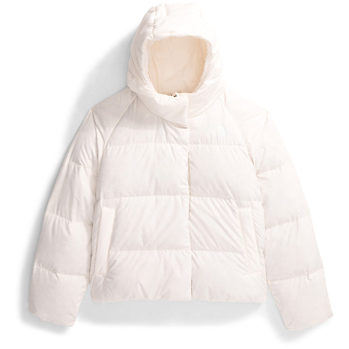 The North Face North Down Hooded Jacket - Girls' White Dune