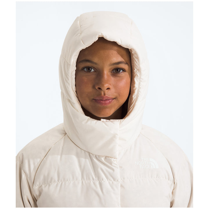 The North Face North Down Hooded Jacket - Girls' White Dune