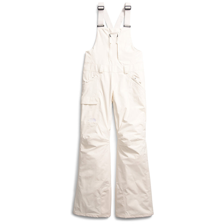 The North Face Freedom Insulated Tall Bibs - Women's White Dune