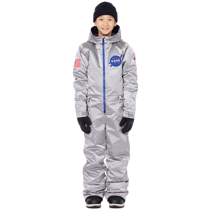 686 Shazam One Piece - Boys' Silver Metallic