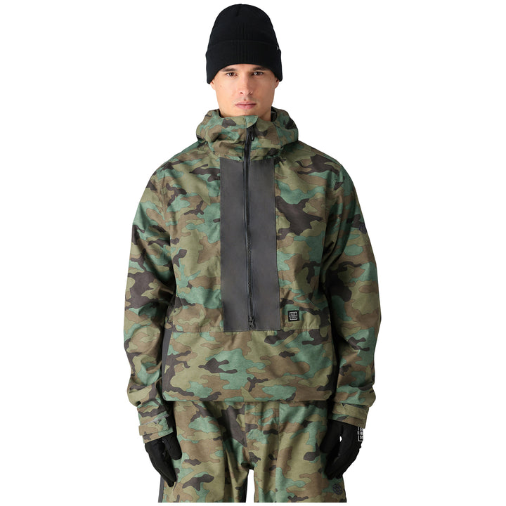 686 Ghost 2.5L Anorak - Men's Fatigue Camo Colorblock