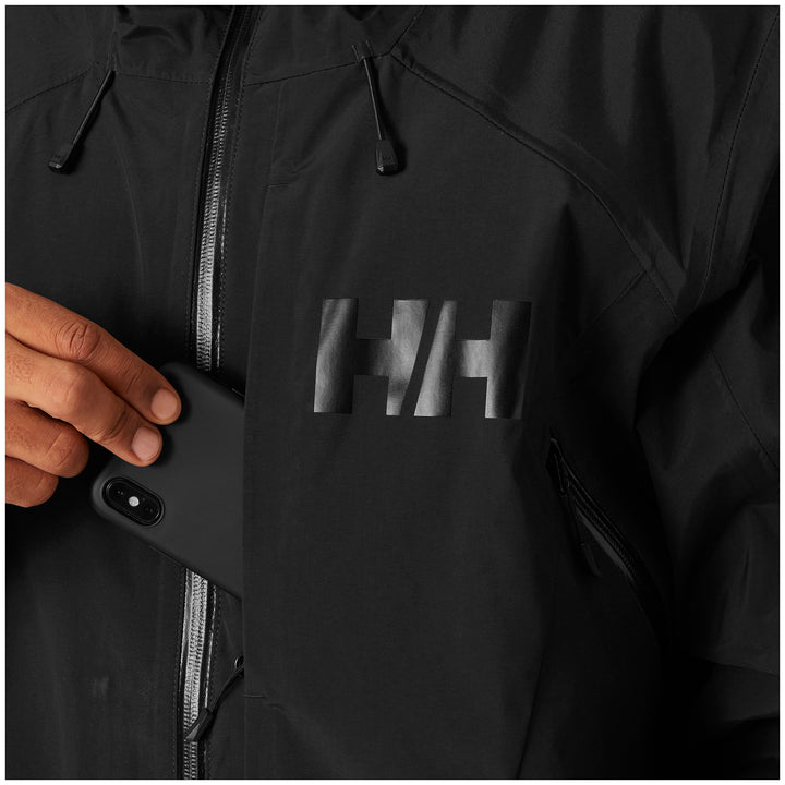 Helly Hansen Sogn Tinden Shell Jacket - Men's Black