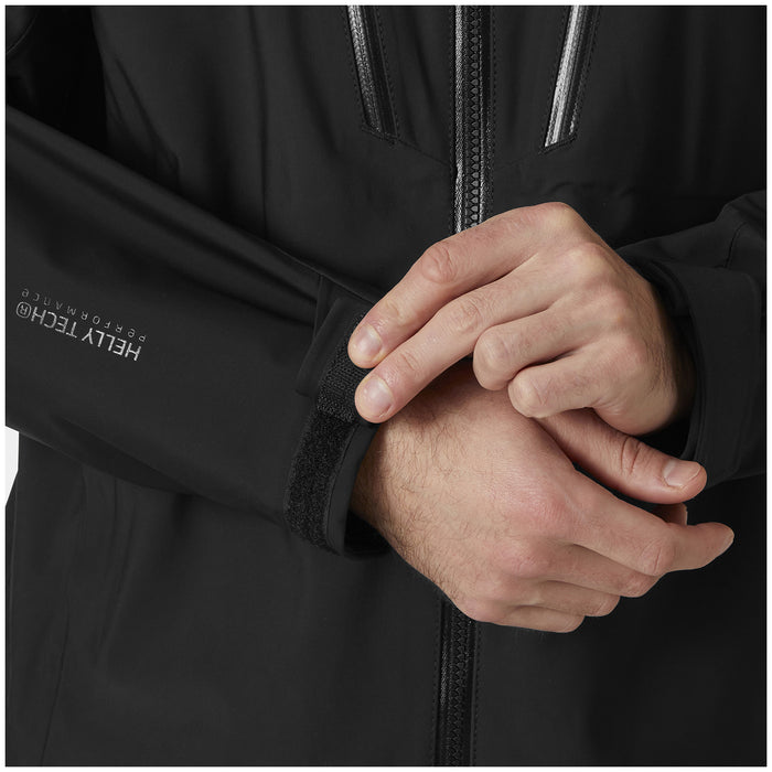 Helly Hansen Alpha 3L Long Shell jacket - Men's Black