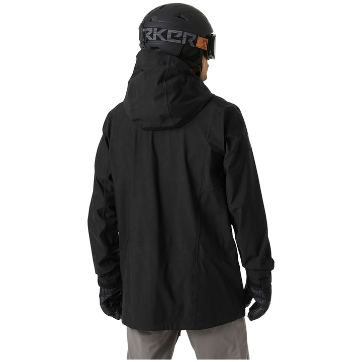 Helly Hansen Alpha 3L Long Shell jacket - Men's Black