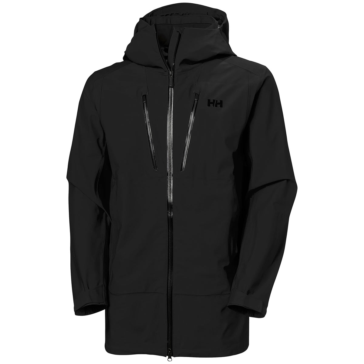 Helly Hansen Alpha 3L Long Shell jacket - Men's Black