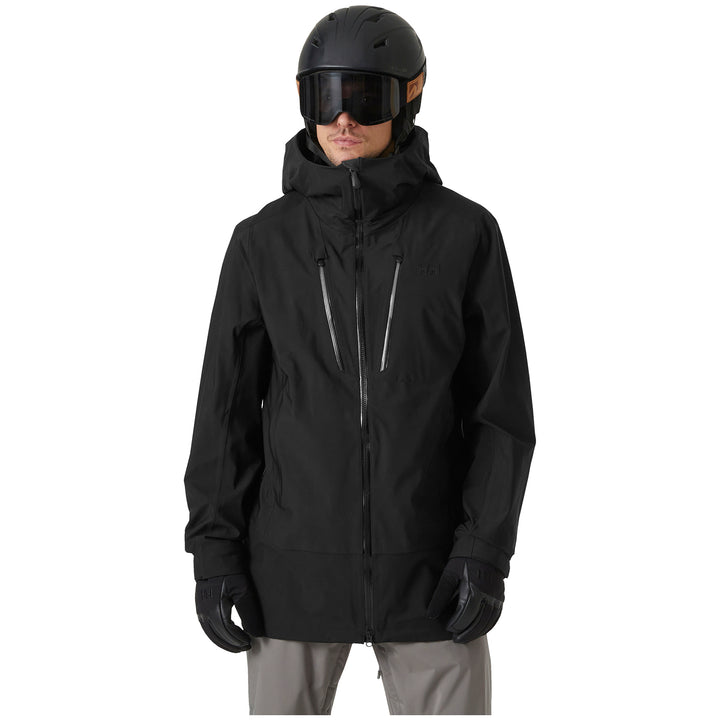 Helly Hansen Alpha 3L Long Shell jacket - Men's Black
