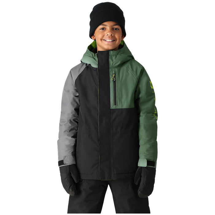 686 GORE-TEX Insulated Jacket - Kids' Cypress Green Colorblock
