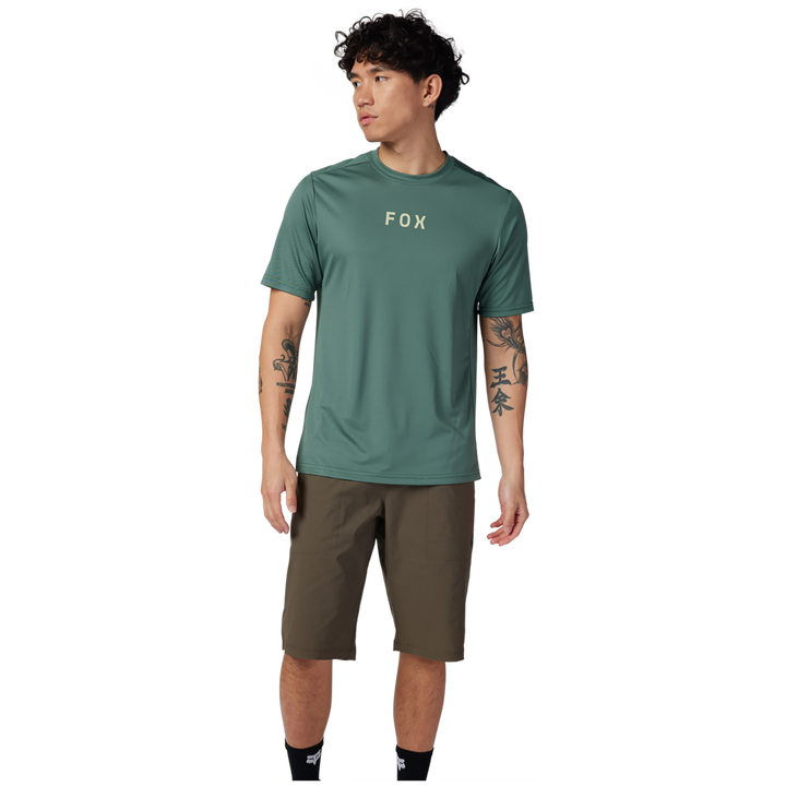 Fox Racing Ranger Short-Sleeve Jersey Moth Hunter Green
