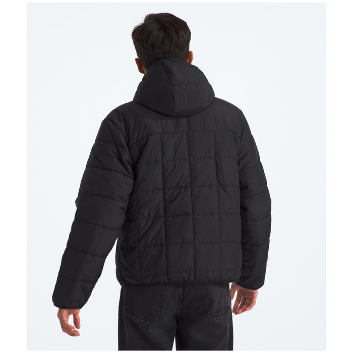 The North Face Reversible Shasta Full Zip Hooded Jacket - Boys' TNF Black