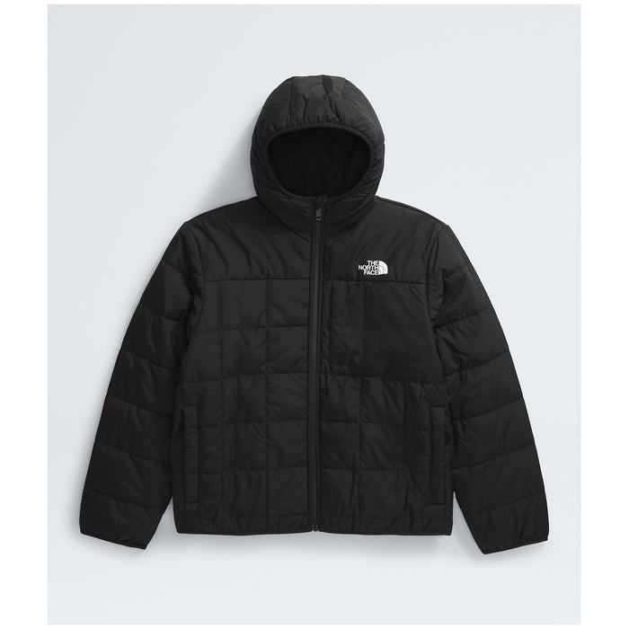 The North Face Reversible Shasta Full Zip Hooded Jacket - Boys' TNF Black