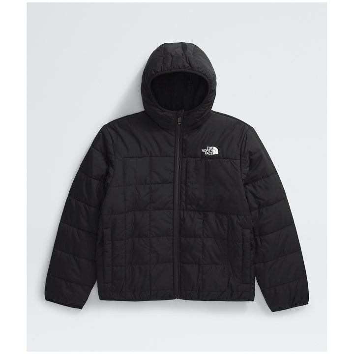 The North Face Reversible Shasta Full Zip Hooded Jacket - Boys' TNF Black