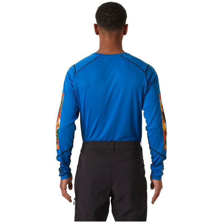 Helly Hansen Lifa Active Crew Baselayer Top Cobalt 2.0 Apres Print