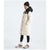 The North Face Nuptse Parka - Women's White Dune/TNF Black