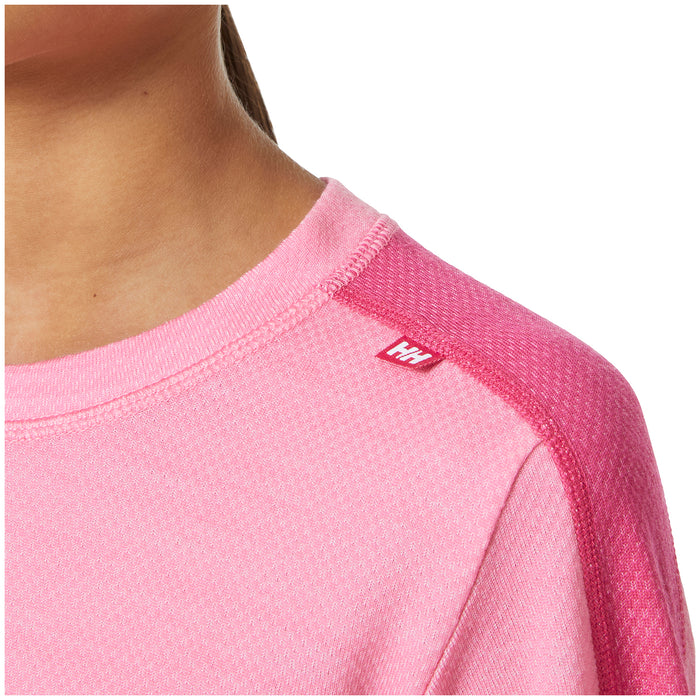 Helly Hansen Lifa Merino Midweight Baselayer Set - Kids' Sugar Pink