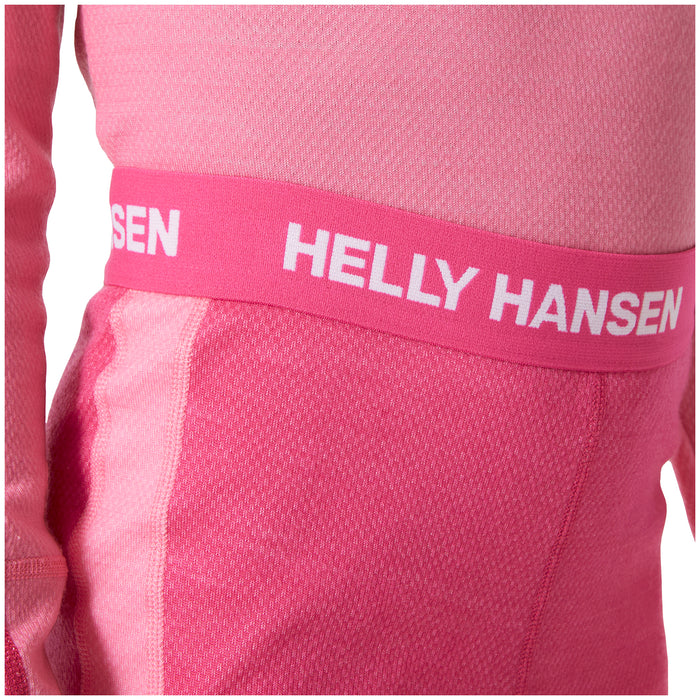 Helly Hansen Lifa Merino Midweight Baselayer Set - Kids' Sugar Pink
