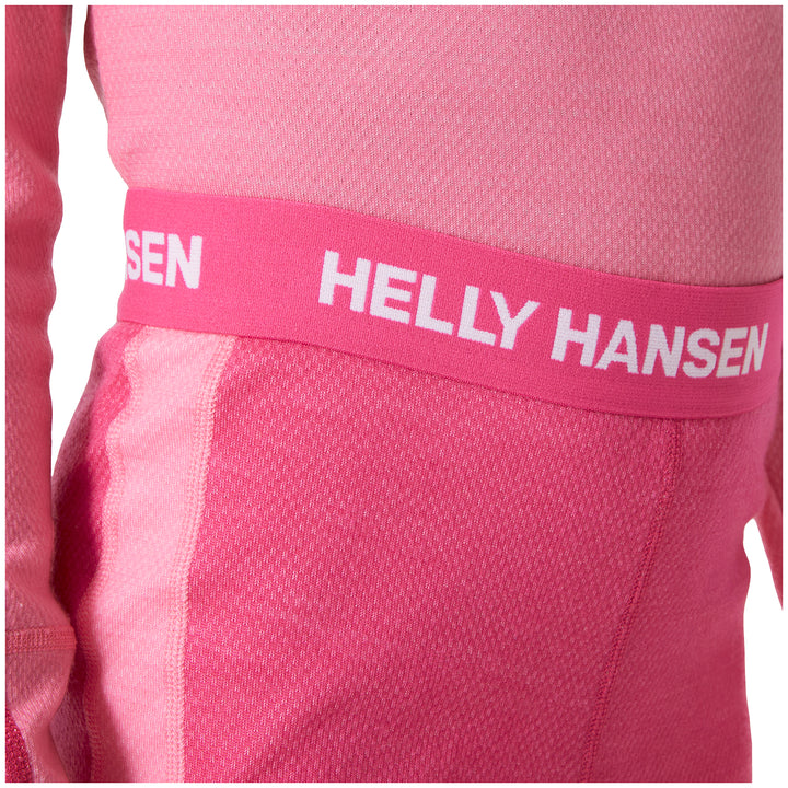 Helly Hansen Lifa Merino Midweight Baselayer Set - Kids' Sugar Pink