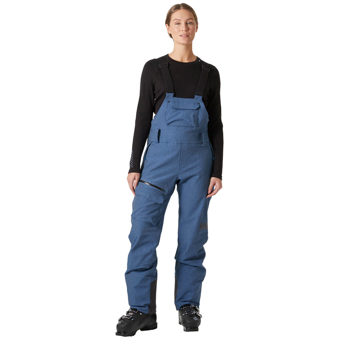 Helly Hansen Powderqueen Bibs - Women's Deep Fjord
