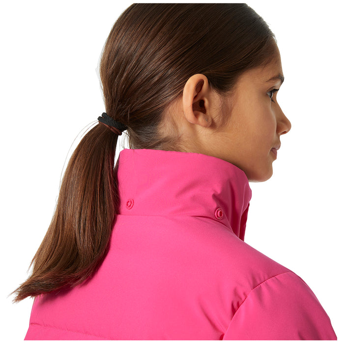 Helly Hansen Nora Short Puffy Jacket - Girls' Dragon Fruit