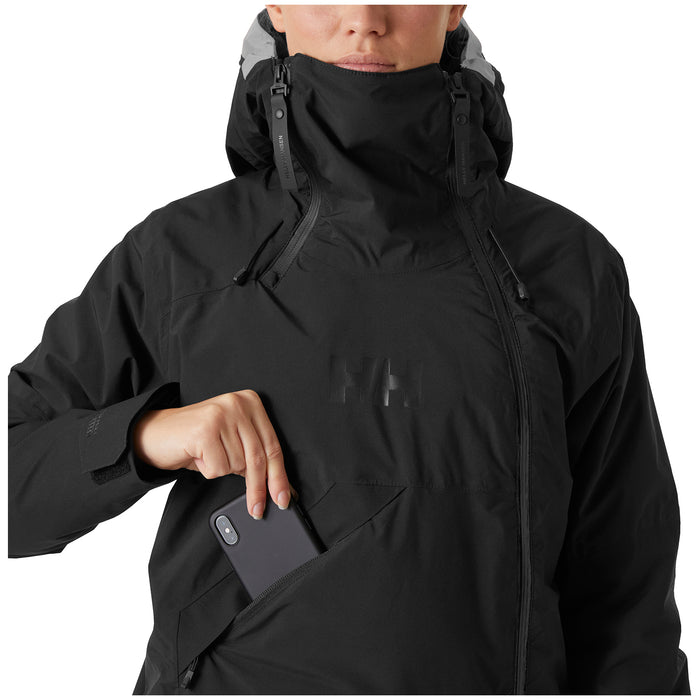 Helly Hansen Powchaser Asym Jacket - Women's Black