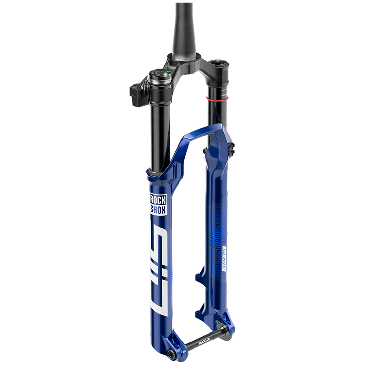 RockShox SID Ultimate Flight Attendant Race Day 3-Position Fork - 29" Blue Crush
