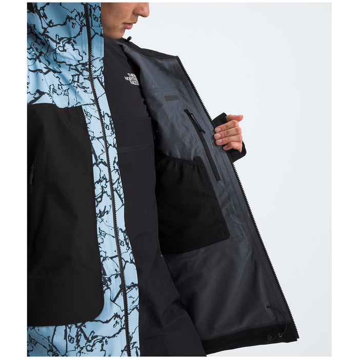 The North Face Summit Verbier GORE-TEX Jacket - Women's Cornflower Glacial Fracture Print