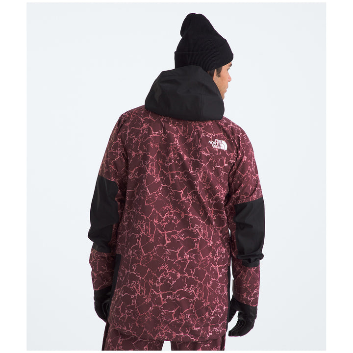 The North Face Summit Verbier GORE-TEX Jacket - Men's Alpine Plum Glacial Fracture Print