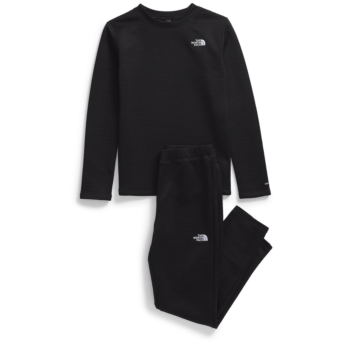 The North Face Teen Dotknit Thermal Set - Kids' TNF Black
