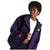 The North Face DryVent™ Mono Mountain Short Jacket - Women's Peak Purple 3D Summit Mesh Print/TNF Black