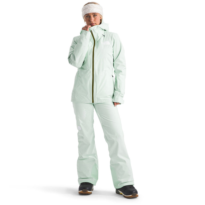 The North Face ThermoBall™ Eco Snow Triclimate® Jacket - Women's Pale Green/Forest Olive
