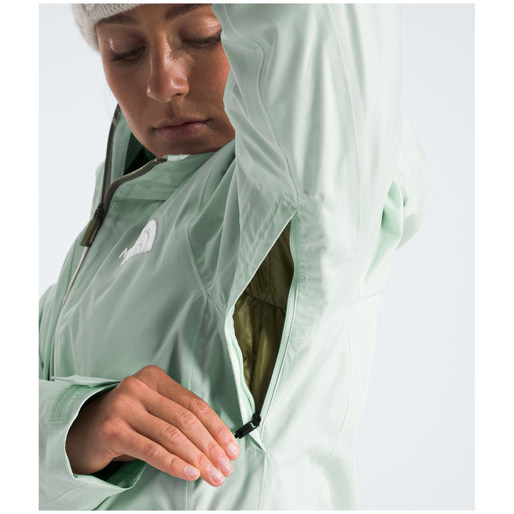 The North Face ThermoBall™ Eco Snow Triclimate® Jacket - Women's Pale Green/Forest Olive