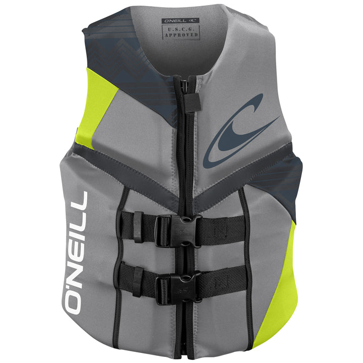 O'Neill Reactor USCG Wakeboard Vest - Women's Lunar/Dayglow/Graphite
