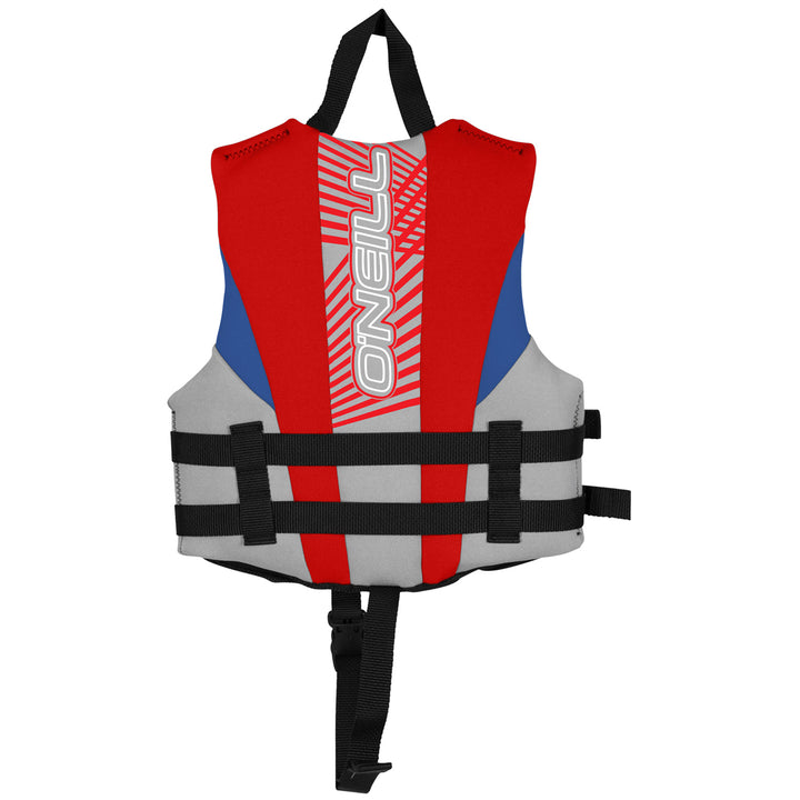 O'Neill Child Reactor Wakeboard Vest - Little Kids' Lunar/Red/Pacific
