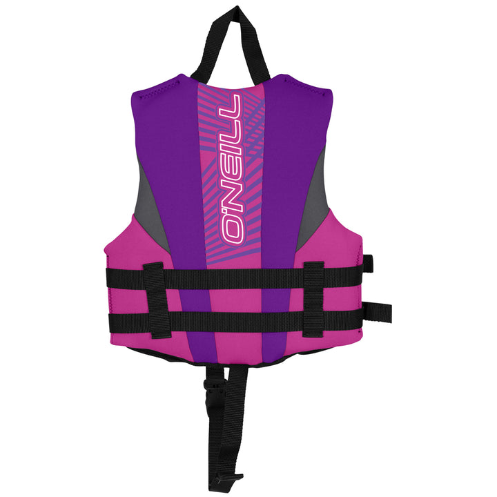 O'Neill Child Reactor Wakeboard Vest - Little Kids' Pet/UV/Coal