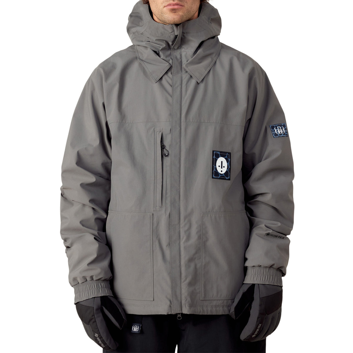 686 GORE-TEX Dojo Jacket - Men's Rhino Grey