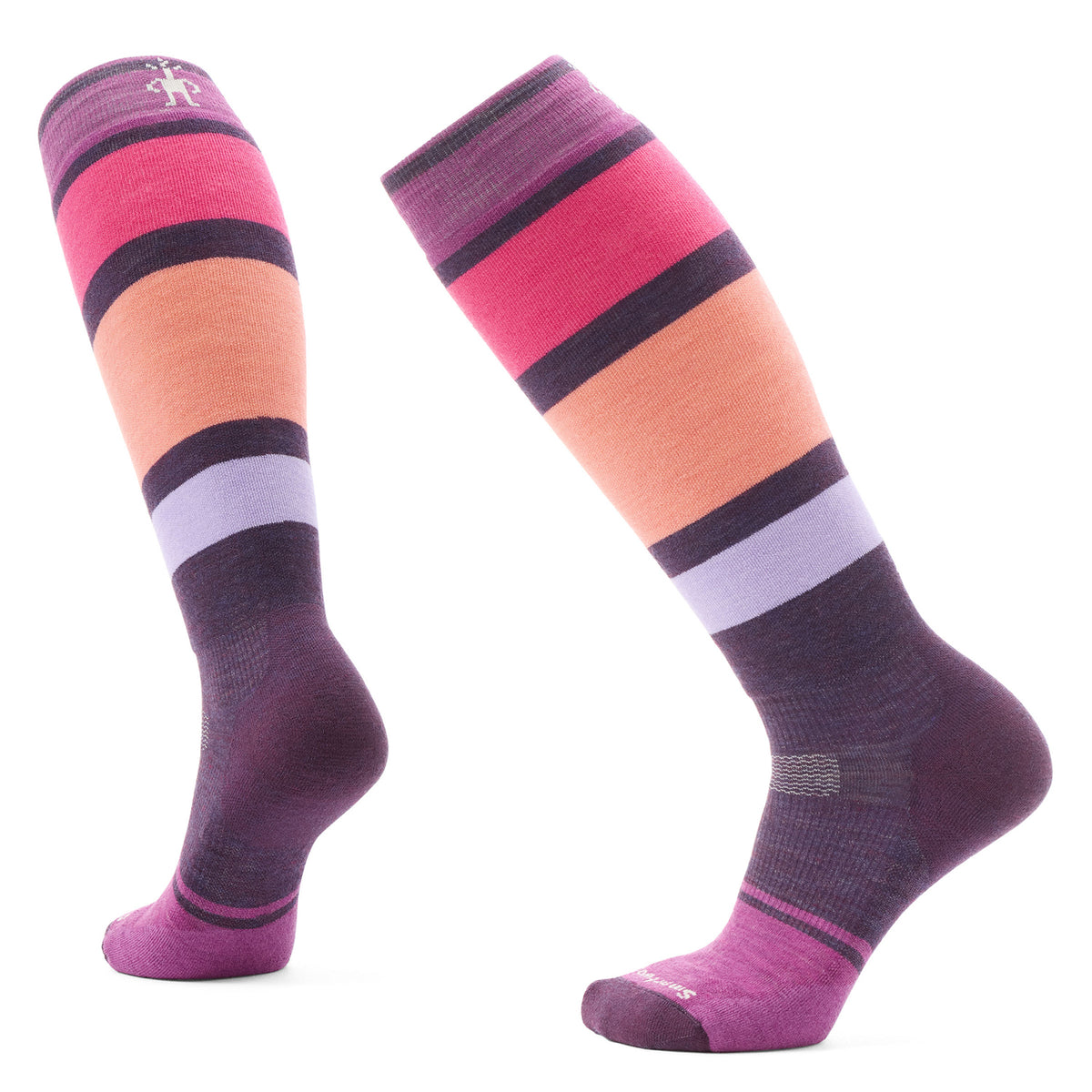 Smartwool Snowboard Targeted Cushion OTC Socks - Women's Purple Iris