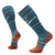 Smartwool Snowboard Targeted Cushion Piste Machine OTC Socks Twilight Blue
