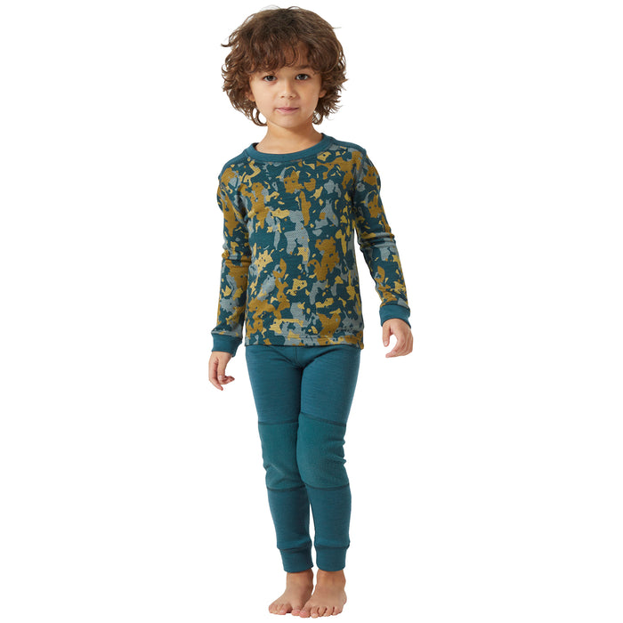 Helly Hansen Graphic Lifa Merino Set - Toddlers' Dark Creek Splash Camo AOP