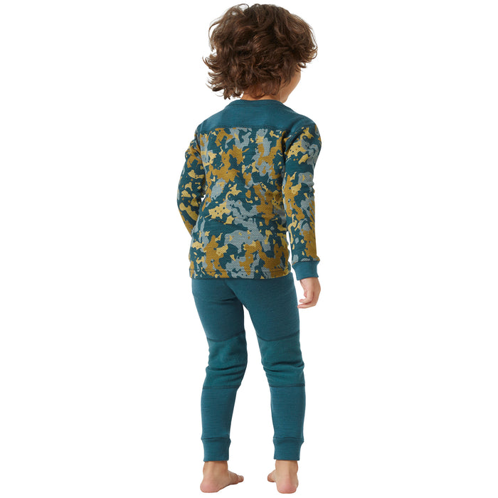 Helly Hansen Graphic Lifa Merino Set - Toddlers' Dark Creek Splash Camo AOP