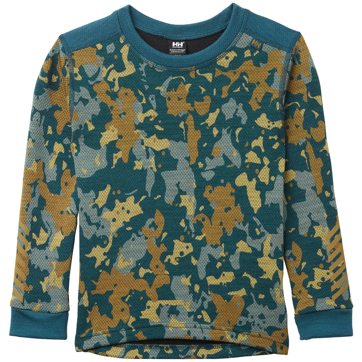 Helly Hansen Graphic Lifa Merino Set - Toddlers' Dark Creek Splash Camo AOP