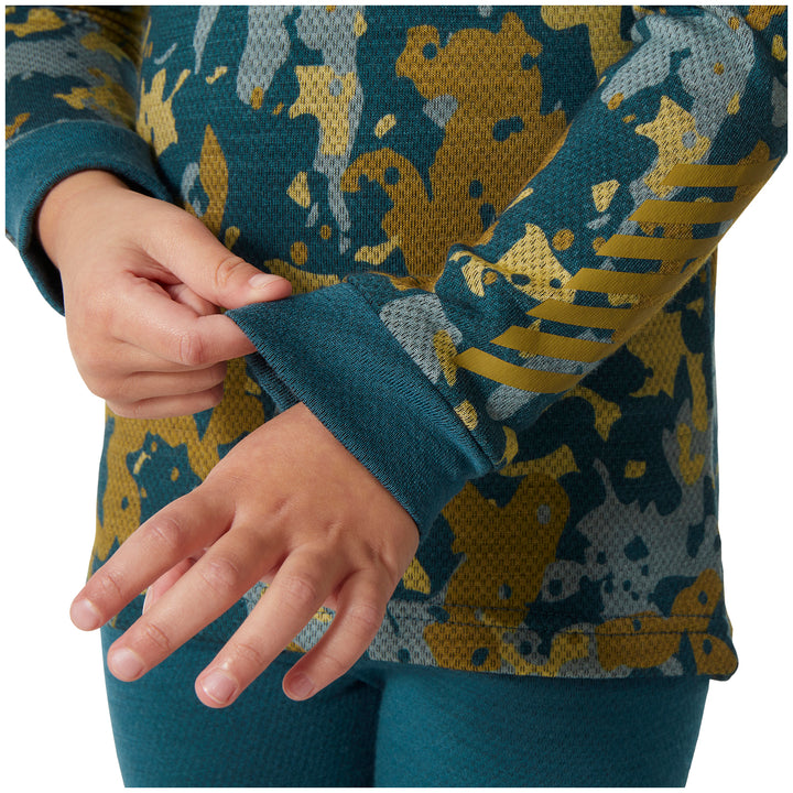 Helly Hansen Graphic Lifa Merino Set - Toddlers' Dark Creek Splash Camo AOP