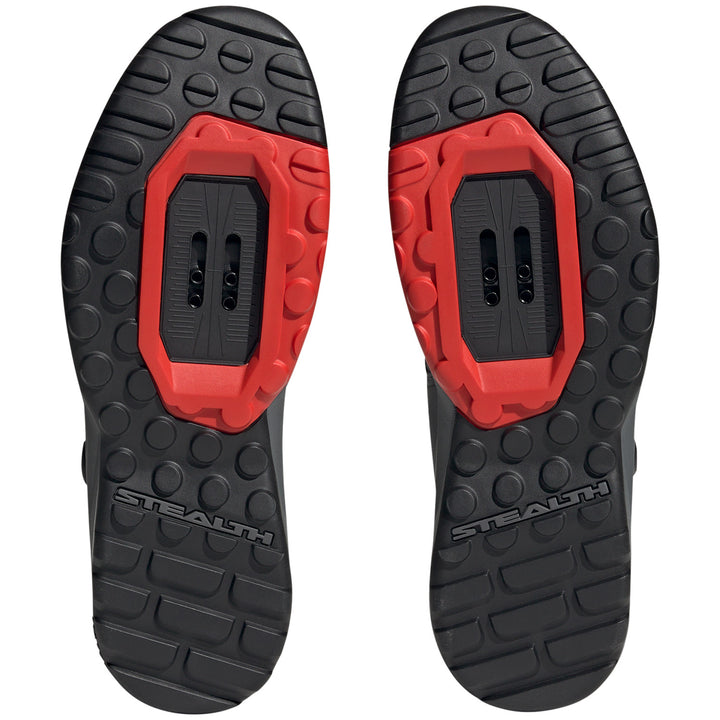 Five Ten Trailcross Pro Clip-In Shoes Grey Five/Core Black/Red