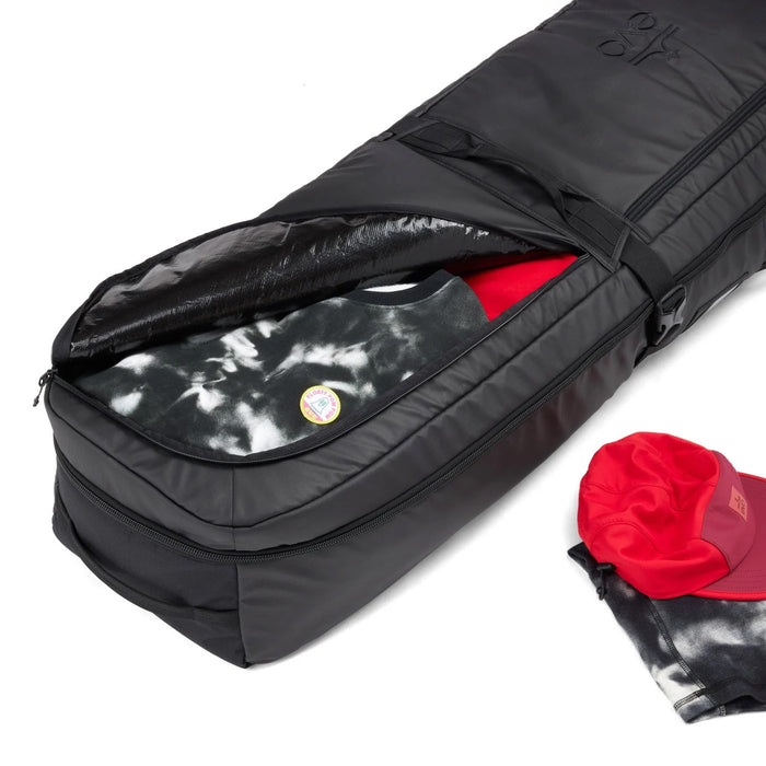evo Deluxe Snow Roller Bag Black