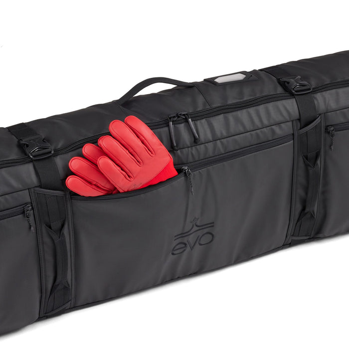 evo Deluxe Snow Roller Bag Black