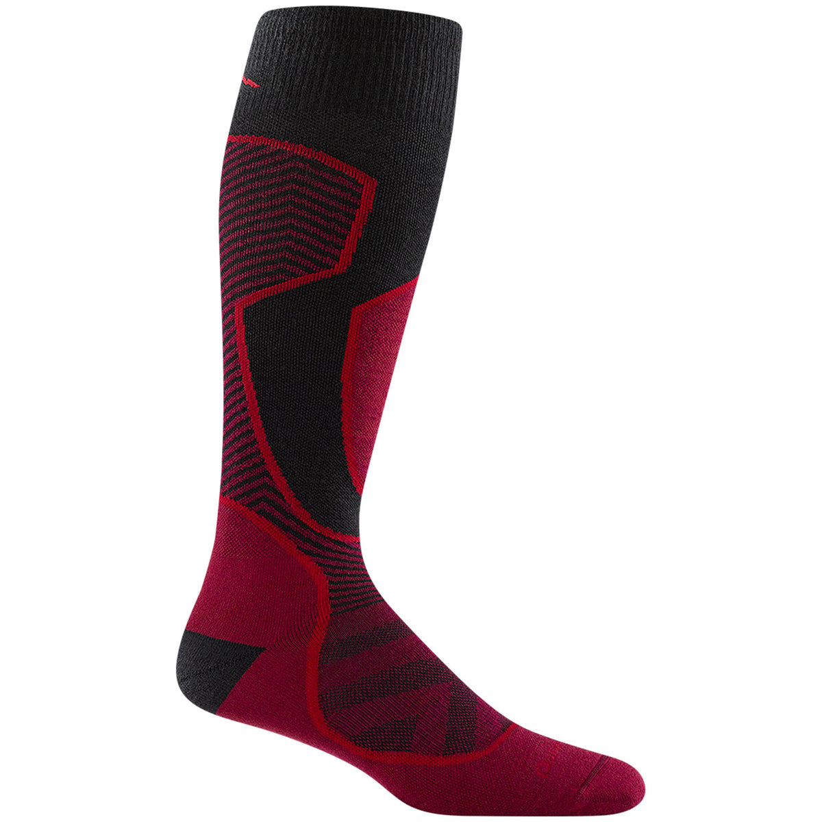 Darn Tough Outer Limits Lightweight OTC Socks Burgundy