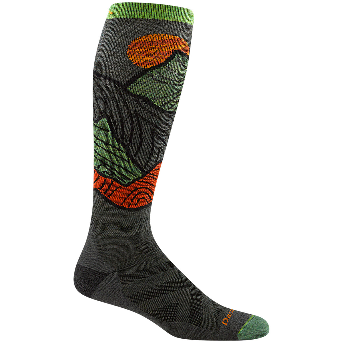 Darn Tough Titan OTC Lightweight Cushion Socks Forest