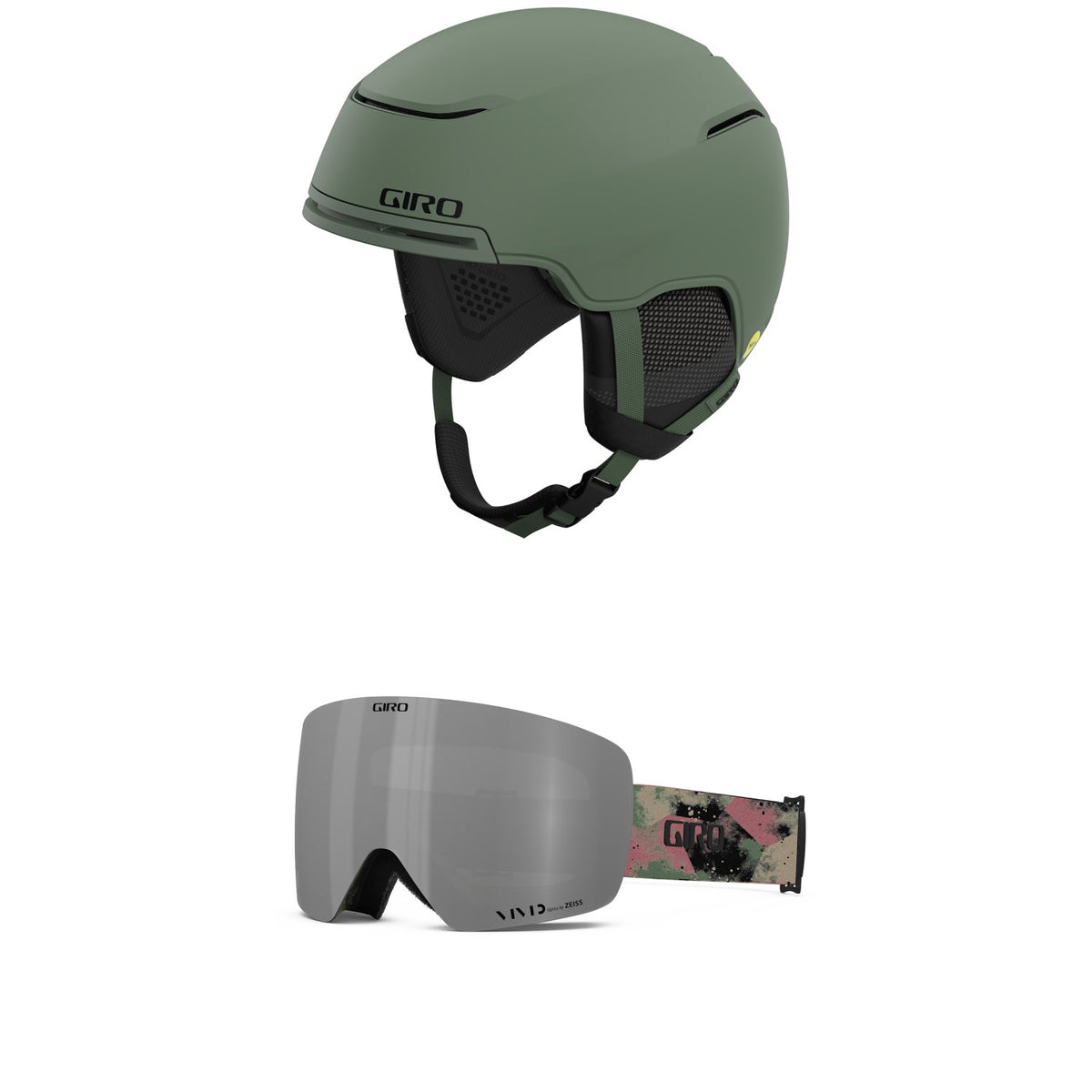 Giro Jackson MIPS Helmet + Giro Contour Goggles