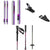 Salomon QST X Skis + Salomon S/Lab Shift² MN 13 Alpine Touring Ski Bindings + Salomon QST Carbon S3 Ski Poles 2025