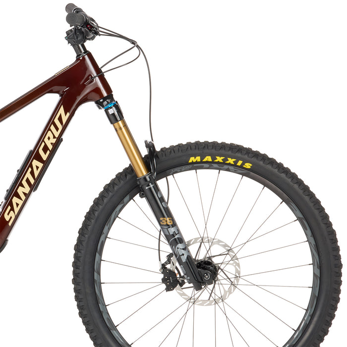 Santa Cruz Bronson 5 CC X0 AXS Complete Mountain Bike 2025 Root Beer