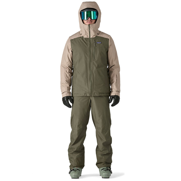 Patagonia Powder Town Bibs - Men's Pine Needle Green